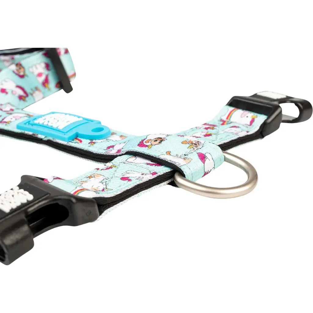Шлея для собак Max & Molly H-Harness Unicorn L 2.5х52-79х70-97 см - фото 2