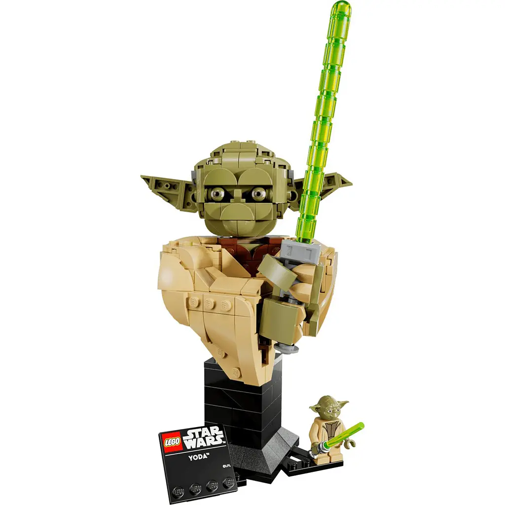 Конструктор LEGO Star Wars Погруддя Йоди V29 399 деталей (75438) - фото 4