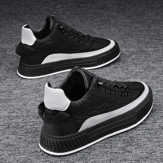 Кеды Grogu Размер 44 (длина стельки 275 мм) Black-White - фото 6
