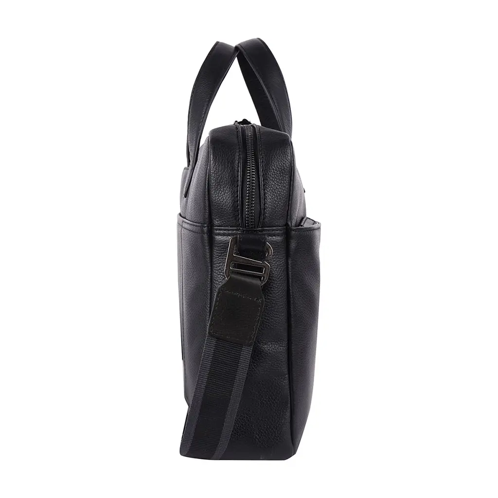 Сумка Brampton London Commandeer Black (64547 BLK) - фото 9