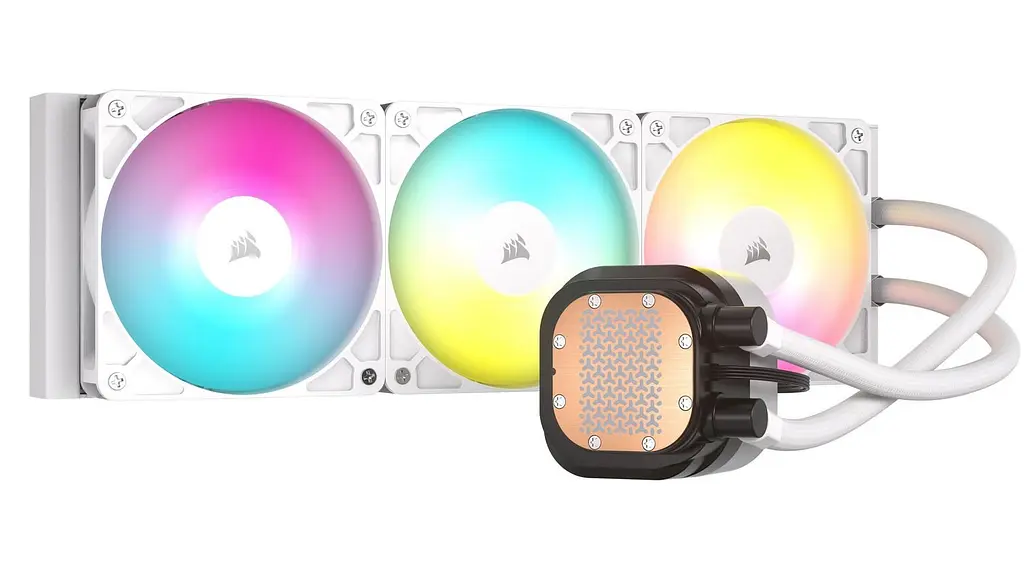 Система водяного охолодження Corsair Nautilus 360 RS ARGB White (CW-9060095-WW) - фото 3