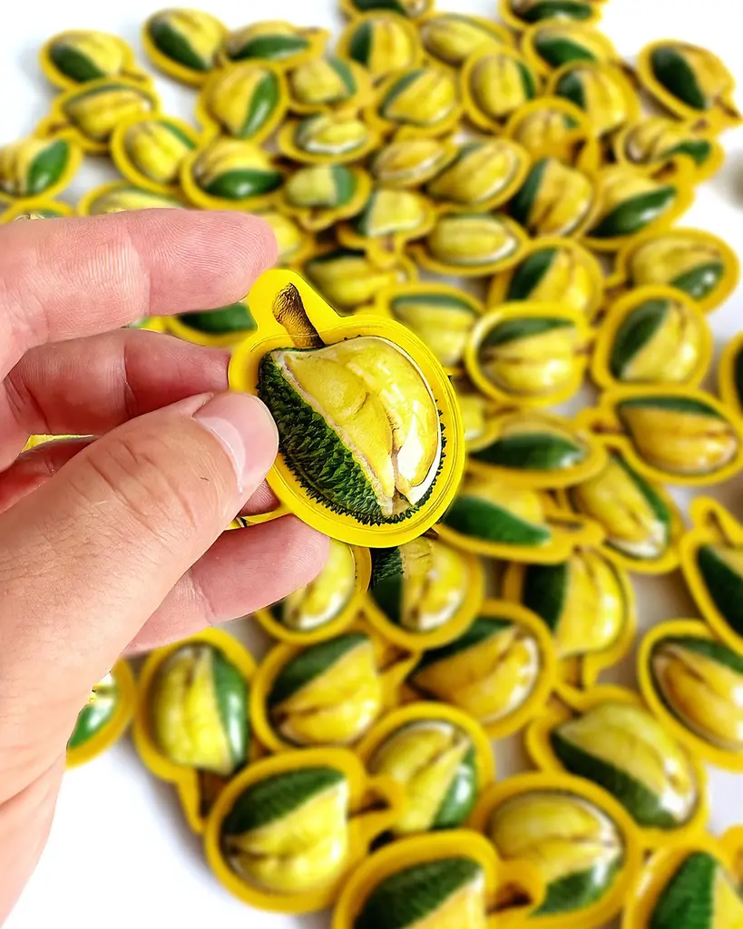 Жувальні цукерки 3D Durian Candy Toffee Fudge 204г - фото 3