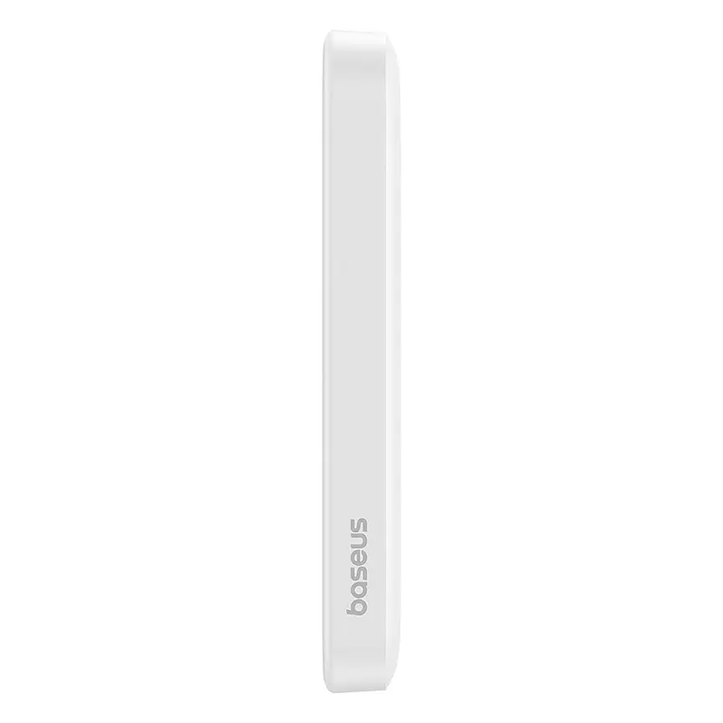 Зовнішній акумулятор Baseus Magnetic Mini Wireless Fast Charge Power Bank 5000mAh 20W Stellar White（With Simple Series Charging Cable Type-C to Typ (P10022107223-00) - фото 6