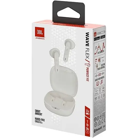 Навушники JBL WFlex TWS White - фото 7