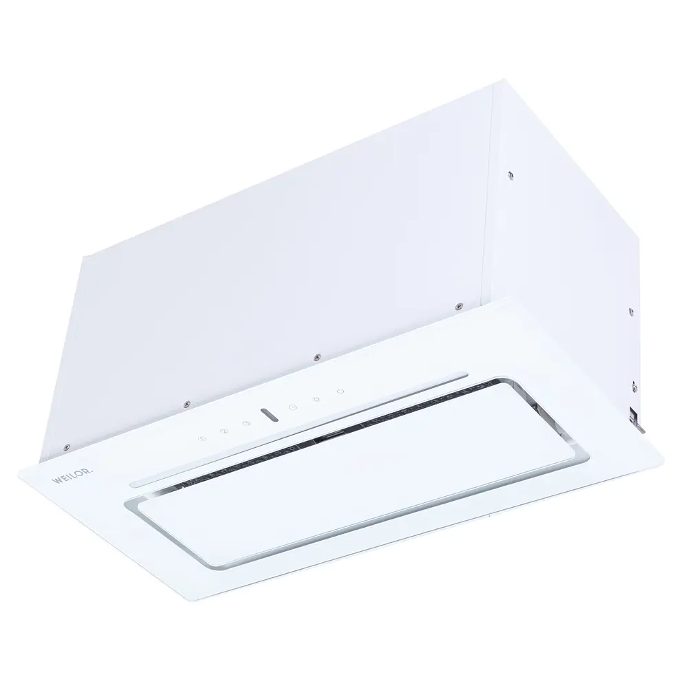Витяжка повновбудована WEILOR PBSR 62301 FULL GLASS WH 1100 LED Strip - фото 4