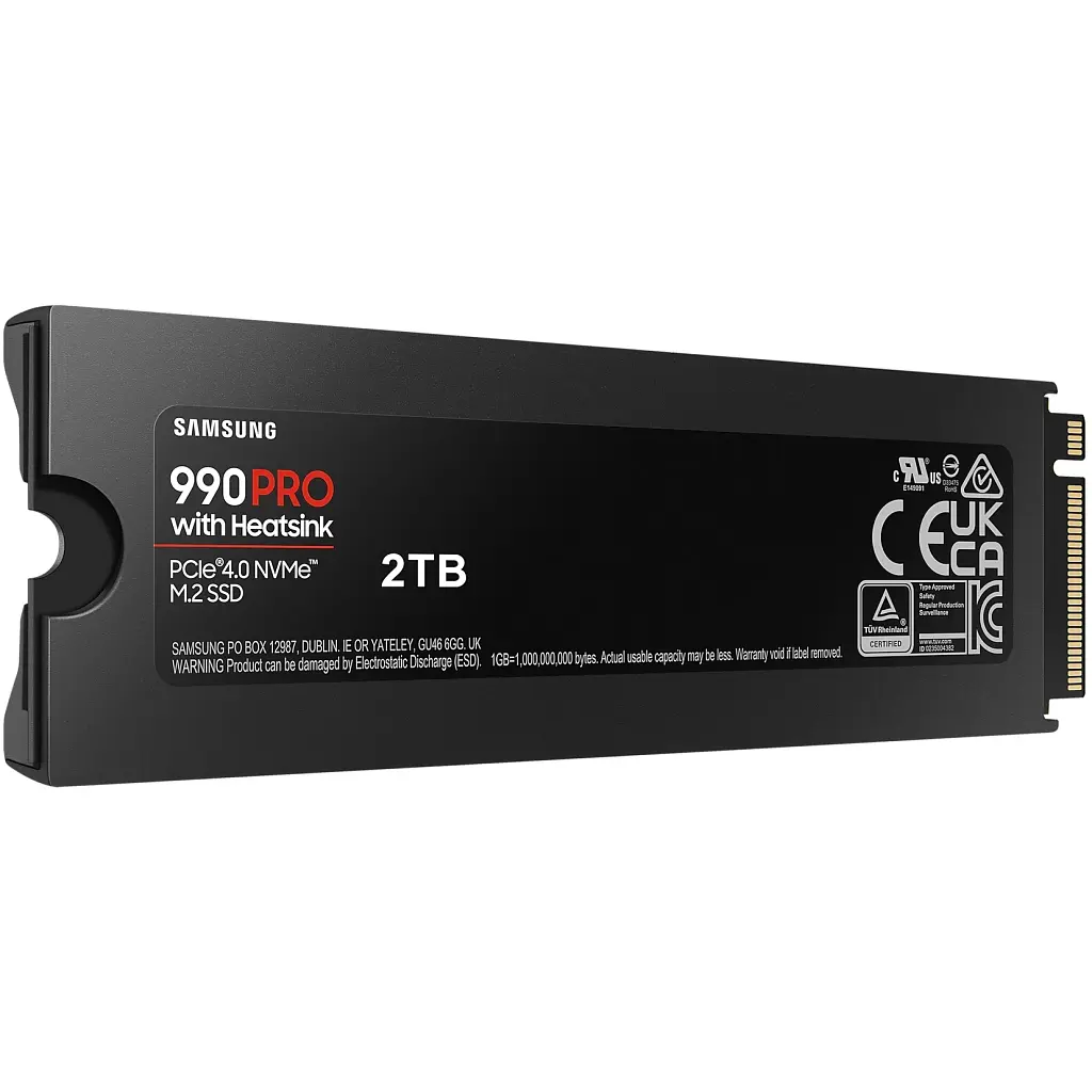 Накопичувач SSD M.2 2280 2TB 990 PRO with Heatsink Samsung (MZ-V9P2T0CW) - фото 7