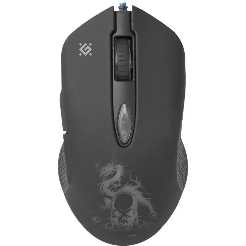 Миша Defender Sky Dragon з ігровою поверхнею GM-090L USB Black (52090) - фото 7