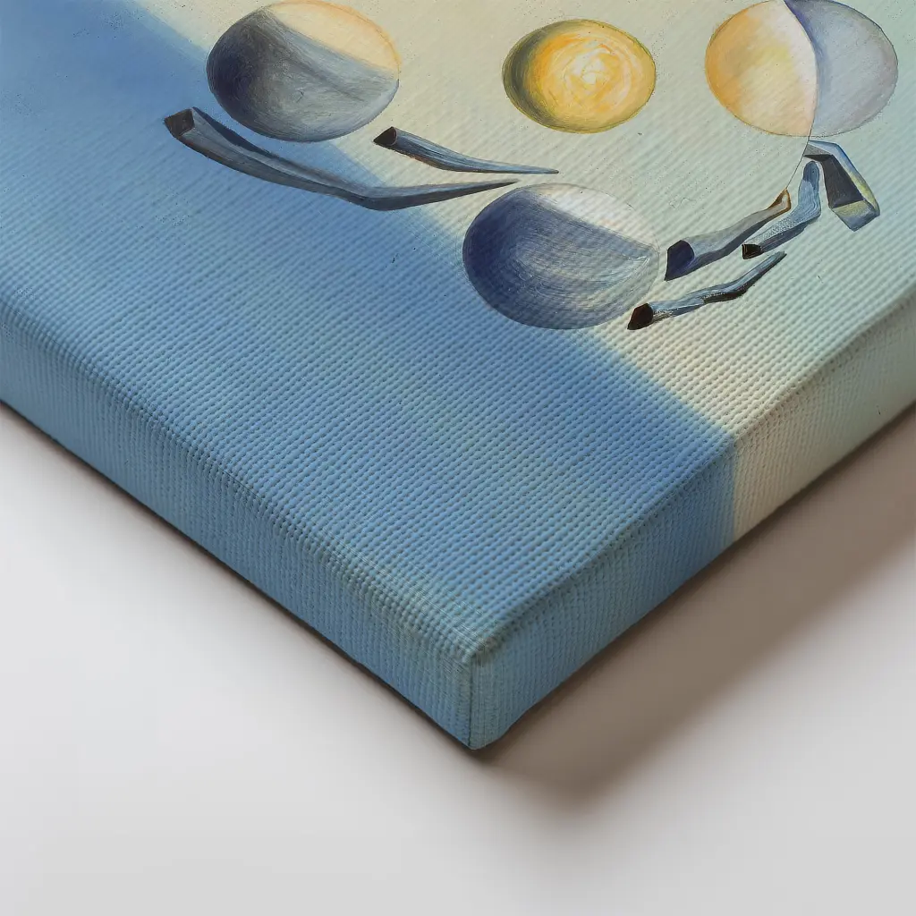 Інтер'єрна картина Галатея зі сферами, Сальвадор Далі, Salvador Dalí, Galatea of the Spheres, інтер'єрний декор, 80×60 см (id6995) - фото 3