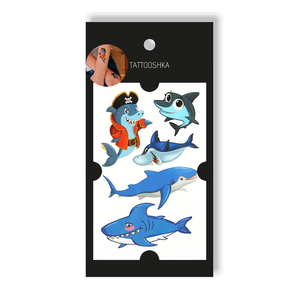 Тату Акули WS-A002 (5805800010793) shop (5805800010793)