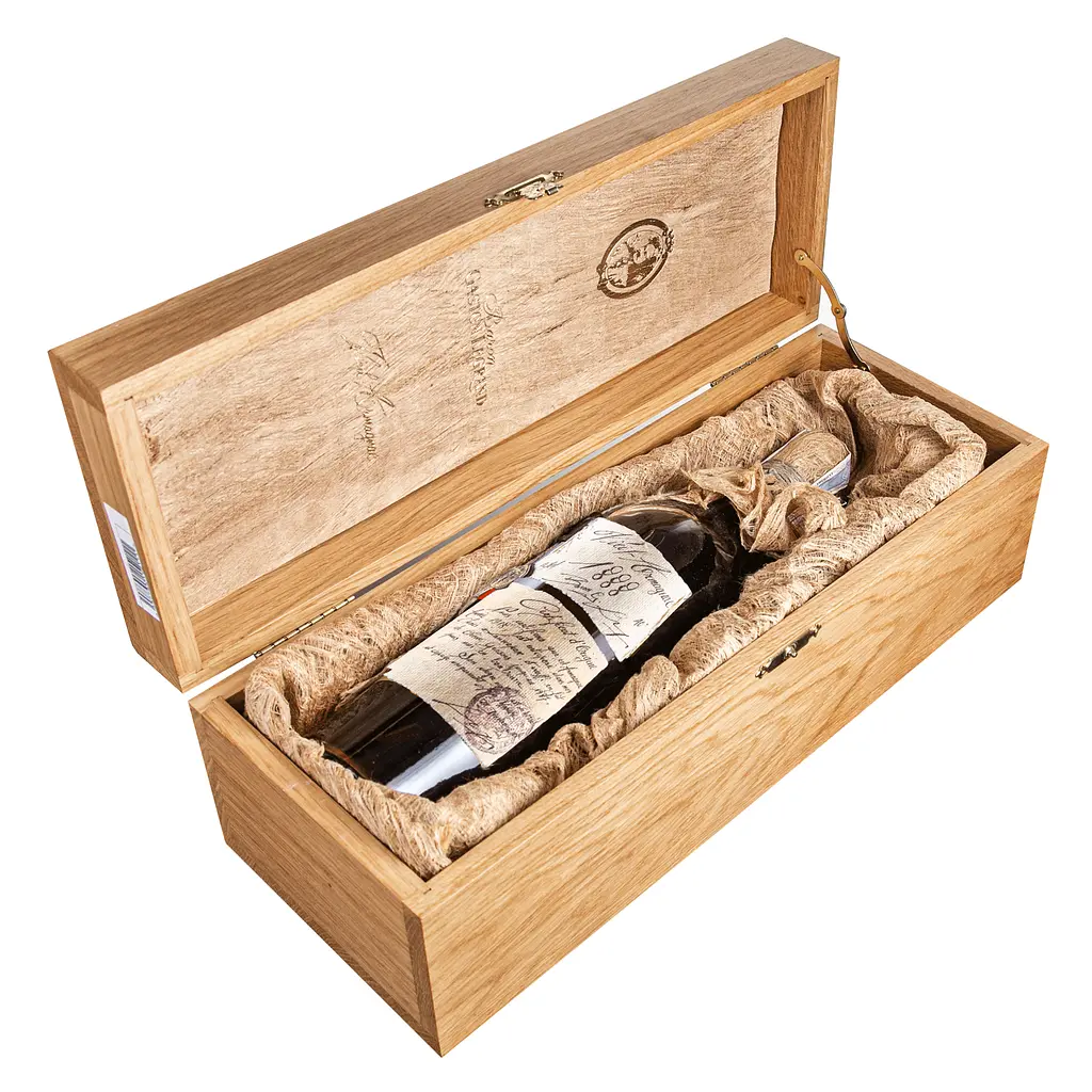 Арманьяк Baron Gaston Legrand Bas Armagnac 1888, у дерев'яній коробці, 40%, 0,7 л - фото 3