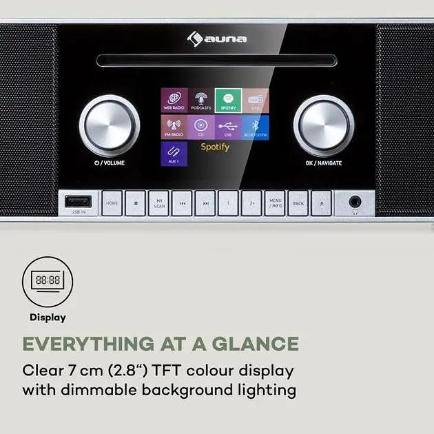 Интернет-радио Auna Connect CD MKII (10037492) - фото 6