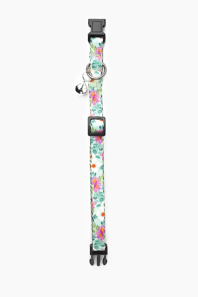 Нашийник ТМ HIDOG Flowers mint green, розмір XS (ширина 10мм (18-28см)) (2100102295019A)(SN) shop (2100102295019) - фото 2