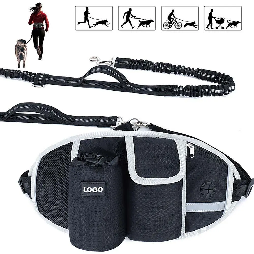Поясна сумка для вигулу собак з поводком Dog Walking Waist Belt Bag - фото 2
