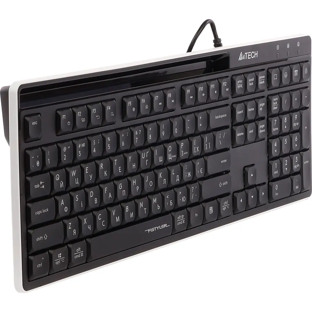 Клавіатура A4Tech Fstyler FX72 Black [132498] - фото 3