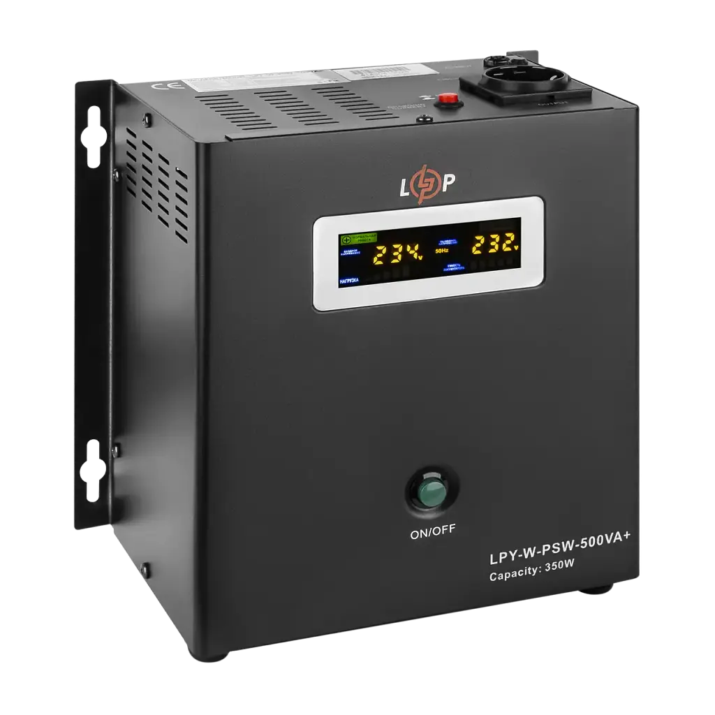 ИБП с правильной синусоидой 12V LPY-W-PSW-500VA+ (350Вт) 5A/10A - фото 2