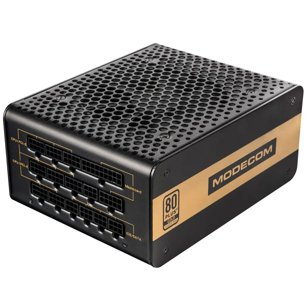 БЖ 850W Modecom VOLCANO 850 GOLD, 120mm, MODULAR, 80+ Gold, Retail Box (ZAS-MC92-SM-850-ATX-VOLCA) - фото 7