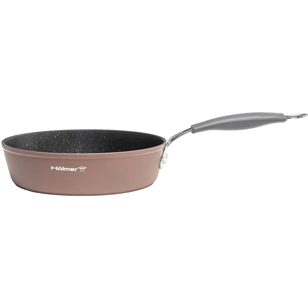 Сотейник кованый Holmer DF-42824-FABSL Royal с крышкой 24 см 2.5 л (DF-42824-FABSL Royal) - фото 3