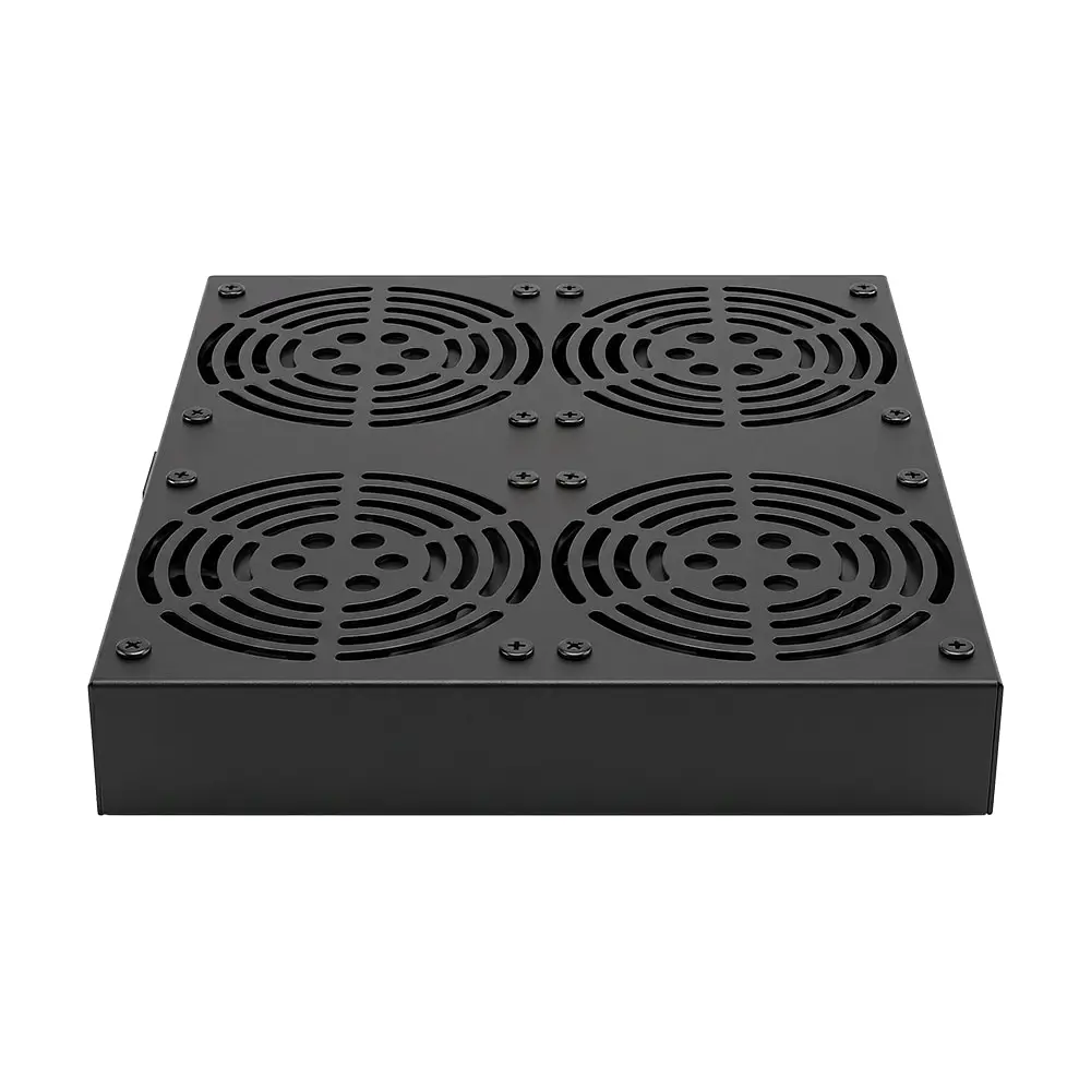 Вентилятор до комутаційних шаф глибиною 800 мм Trinix TRX-FAN4 Black (25-00128) - фото 7