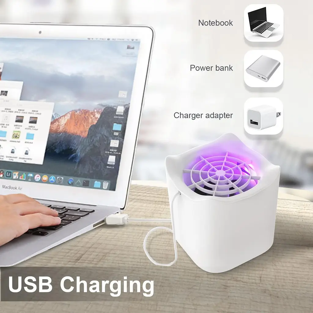 Thehomeuse Mosquito Killer Lamp, Електричний вбивця мух Fly Zapper Indoor - фото 5