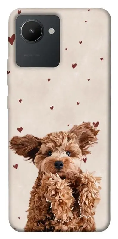 TPU чохол Demsky Сute doggy для Realme C30s