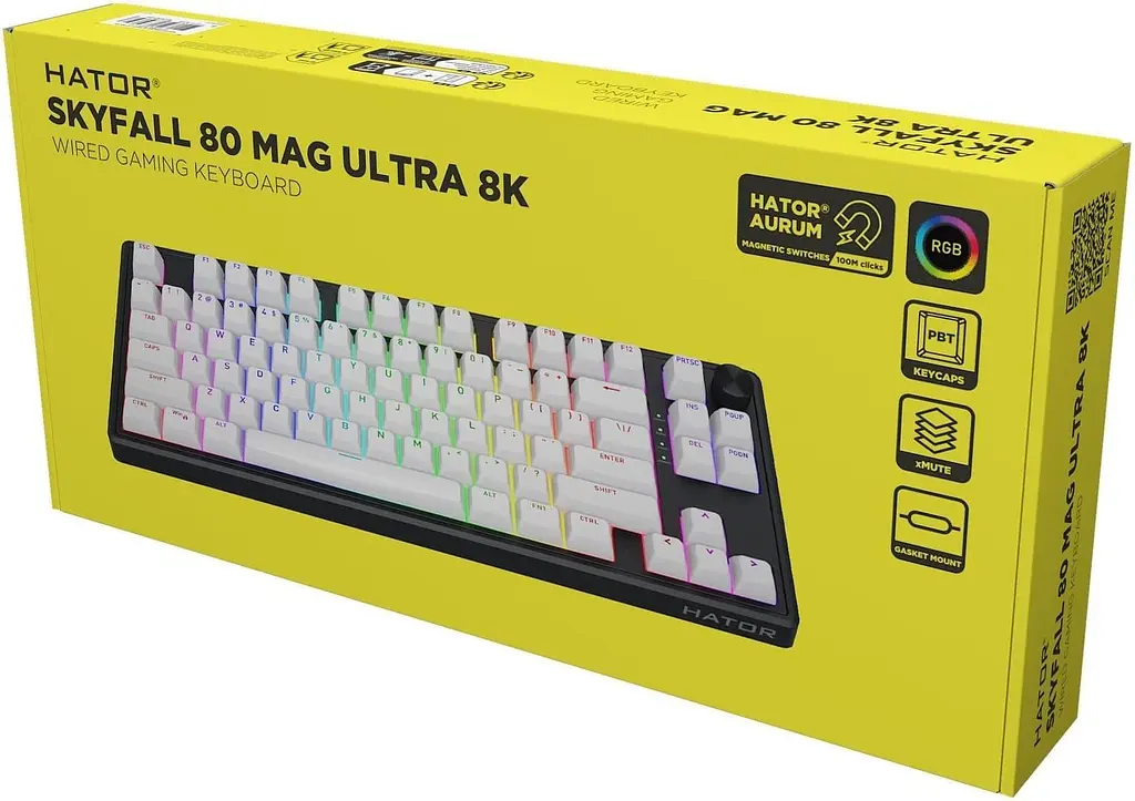 Клавіатура HATOR Skyfall 80 MAG ULTRA 8K US (HTK1880) - фото 8
