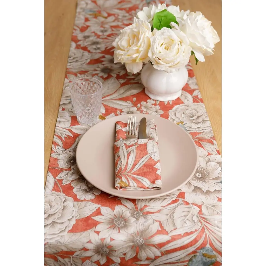 Ранер Прованс Птичка на терракоте 40x140 см (34753) - фото 5