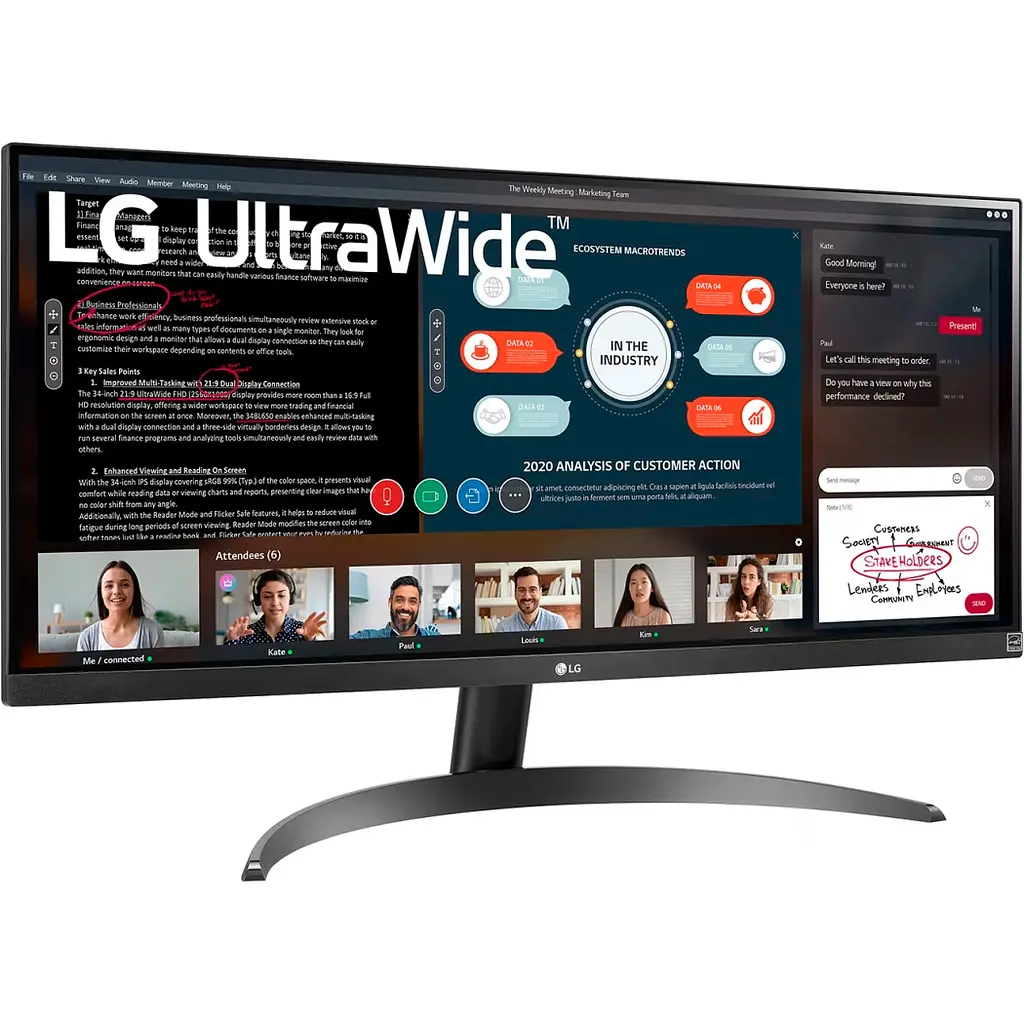 Монітор LG 29WP500-B [104535] - фото 3