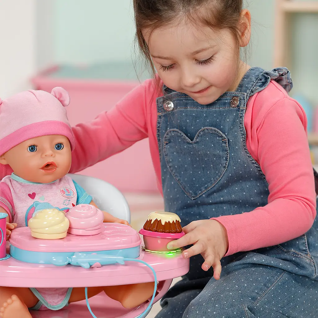 Интерактивный столик для кормления куклы Baby Born Время обеда (837009) - фото 7