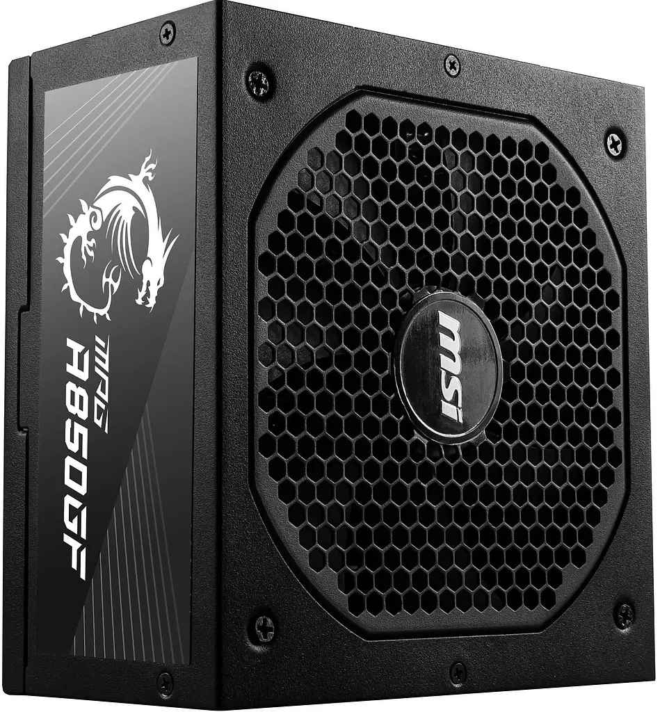 Блок живлення MSI MPG 850W (A850GF) 80+ Gold (MPG A850GF) Black Б/в - фото 2