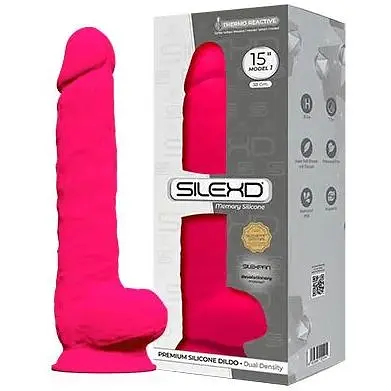 Фалоімітатор SilexD Kingston Pink (MODEL 15in) - фото 2