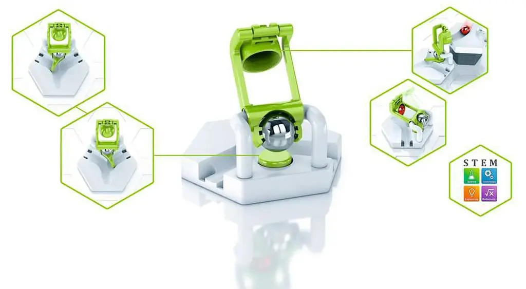 Дополнительный набор к конструктору Ravensburger Gravitrax Speed Dipper Expansion расширяющий элемент 261796 - фото 6