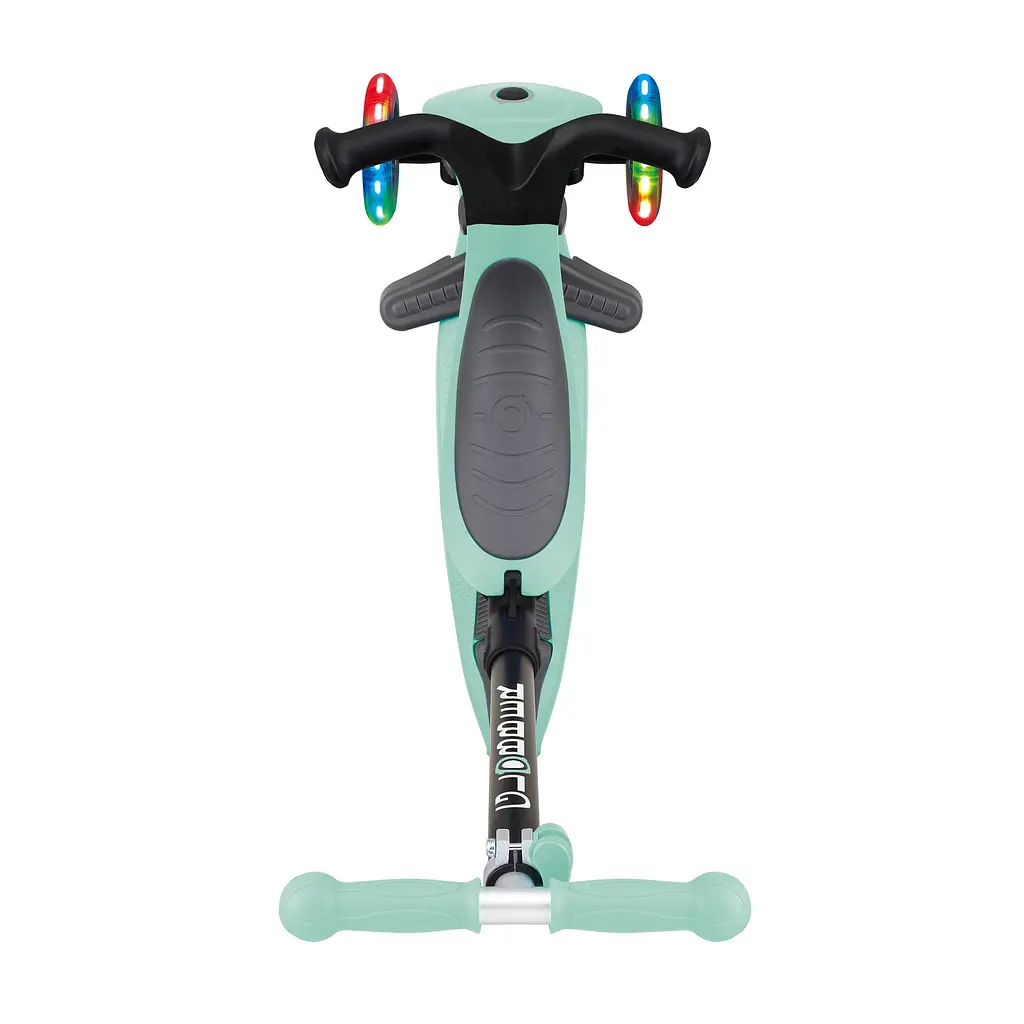 Самокат Globber Go up foldable plus lights, мятный (743-206) - фото 14