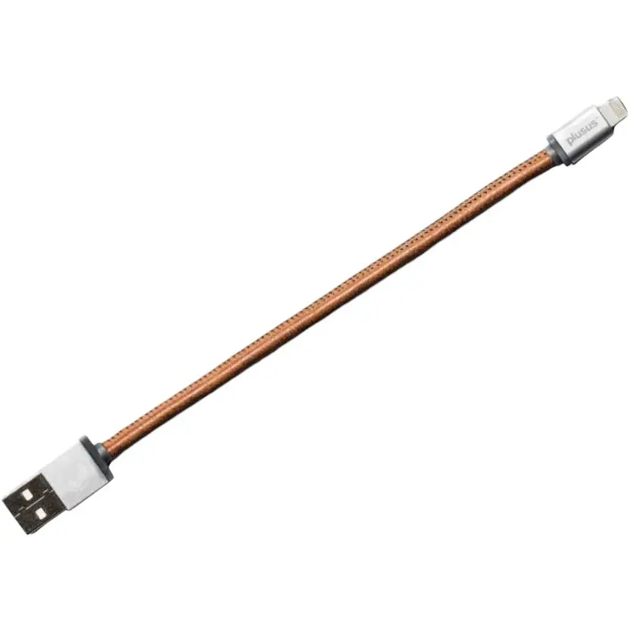 Кабель USB-A to Lightning Plusus Lifestar Handcrafted Vintage Tan 0.25 м (LST2001025) - фото 3