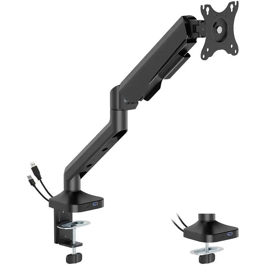 Кронштейн настільний для монітора 17-40 дюймів Officepro MA-451-B Black - фото 2
