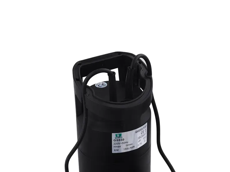 Занурювальний дренажний насос Pumpman GS550 Нmax 8 м Qmax 9.3 куб.м 550 Вт (CV029786) - фото 2