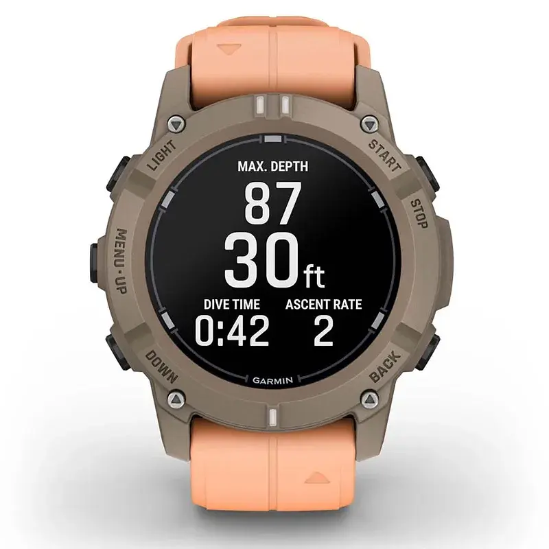Смарт-годинник Garmin Descent G2 Paloma with Shell Pink Band (010-02986-01) - фото 10