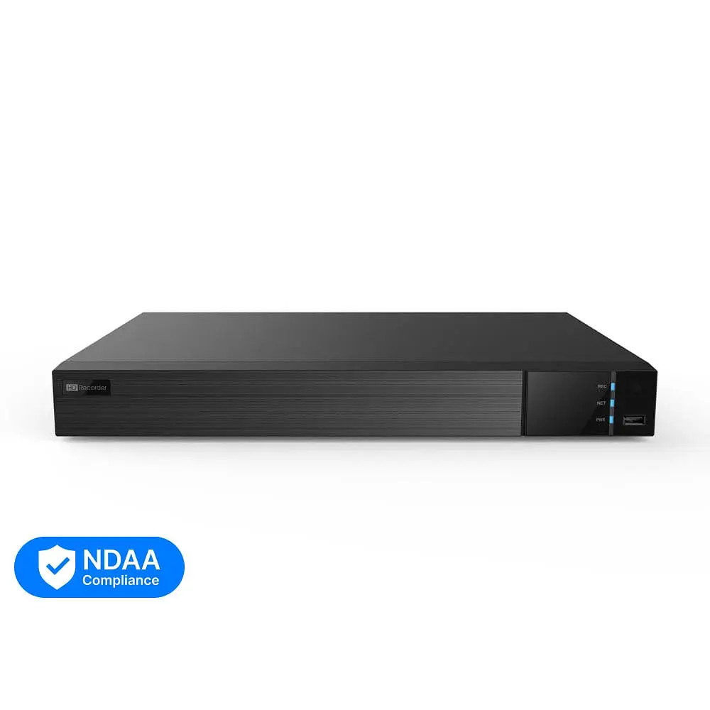 IP-відеореєстратор 16-канальний 16Mp TVT TD-3316H2-16P-B2-B з 16 портами PoE (77-00439) - фото 3