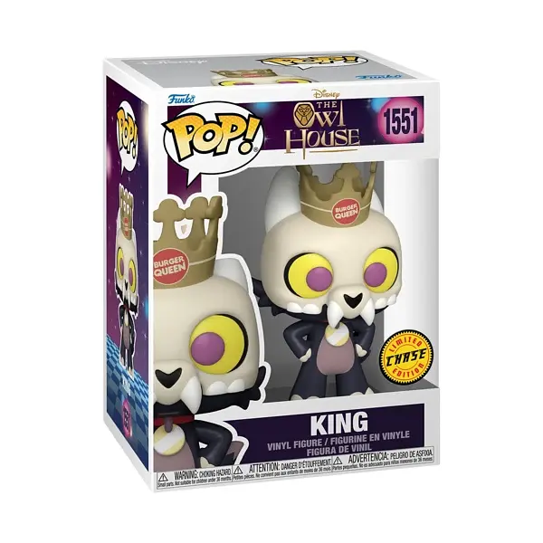 Фігурка Funko Pop Owl House King Будинок Сови Король Chase 10 см FP OH K 1551 Chase - фото 3