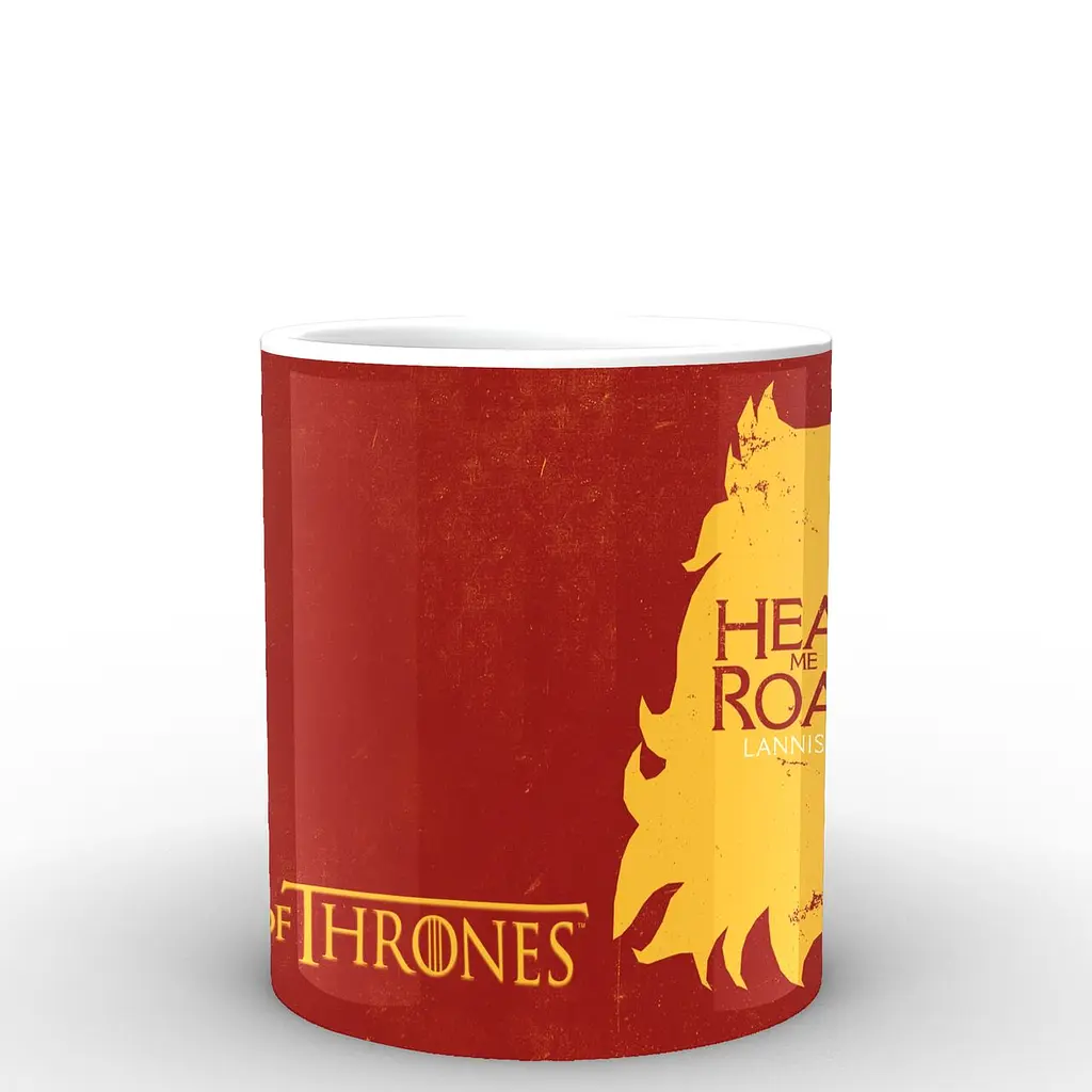 Кухоль GeekLand Game of Thrones Ланністери GT.02.021 330 мл білий - фото 3