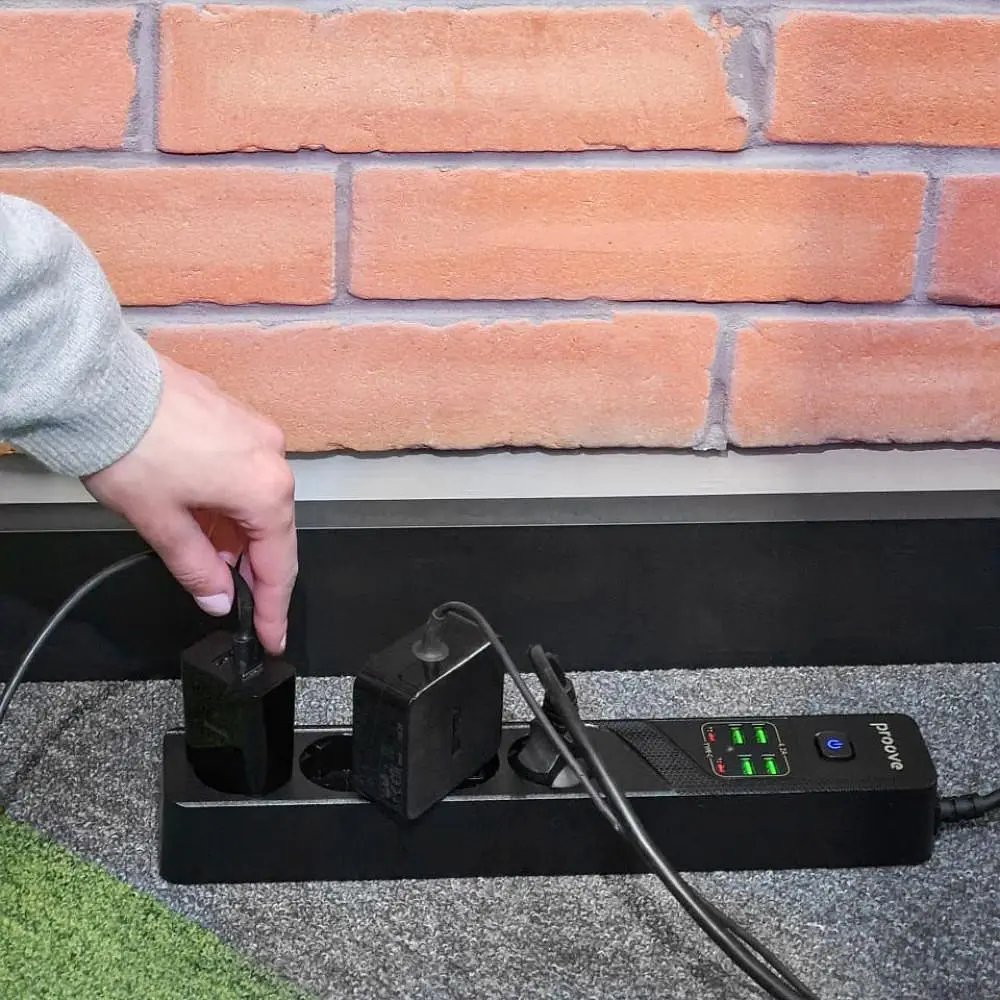 Мережевий фільтр Proove Power Strip P-04 (4 розетки + 4 USB + 2 Type-C) 2М black (PSP442420001) - фото 6