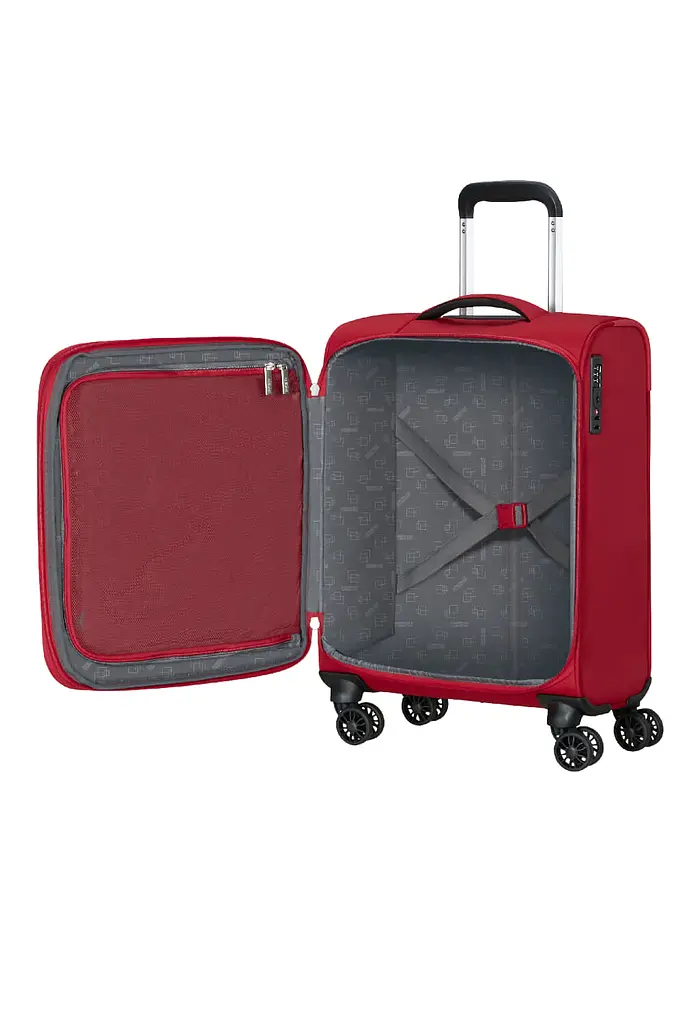 Валіза 55 См American Tourister CLOUDRIDER ASTRAL RED 55x40x23(25) MJ4*00004 - фото 2