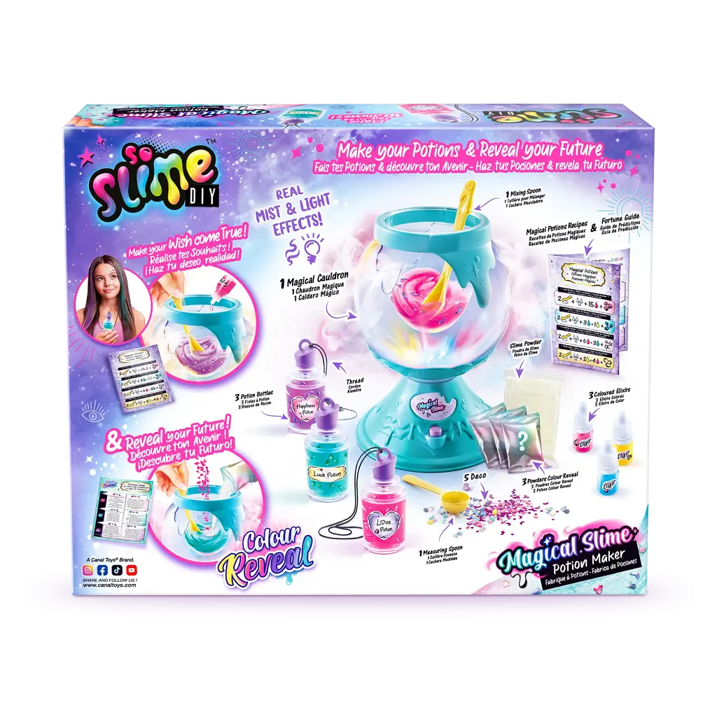Набір для творчості Canal Toys Slime DIY Фабрика Магічний Слайм (SSC196) - фото 3