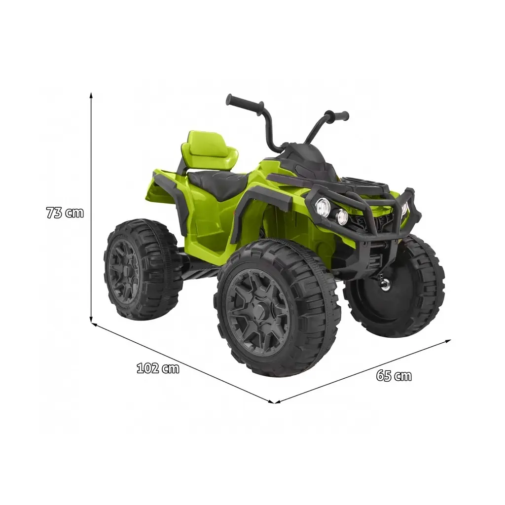 Електроквадроцикл Ramiz Quad ATV 12 В, білий (BDM0906.BIA) - фото 7