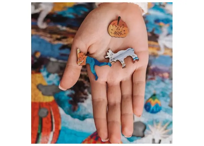 Пазл Trefl деревянный фигурный Волшебный мир 500+1 эл. (20156) - фото 4