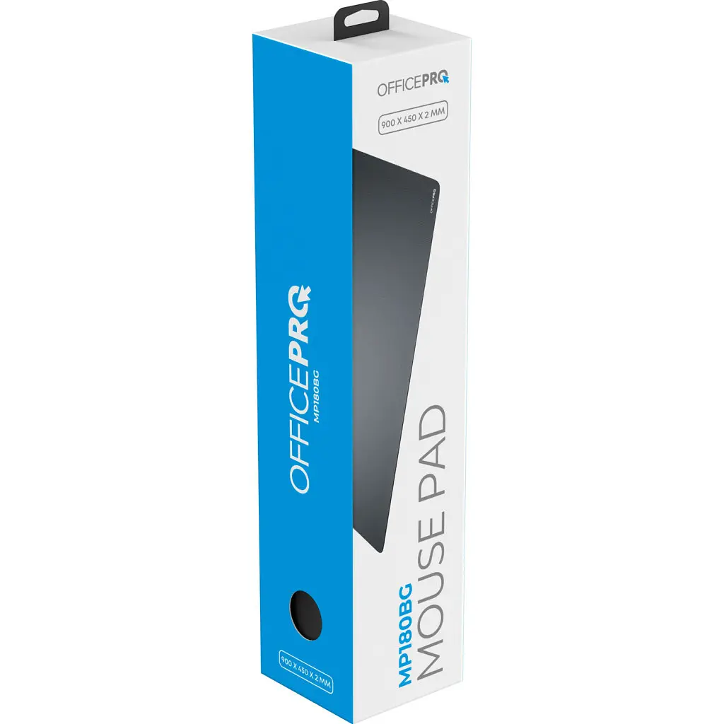 Килимок для мишки OfficePro MP180BG Black/Gray (MP180BG) - фото 7