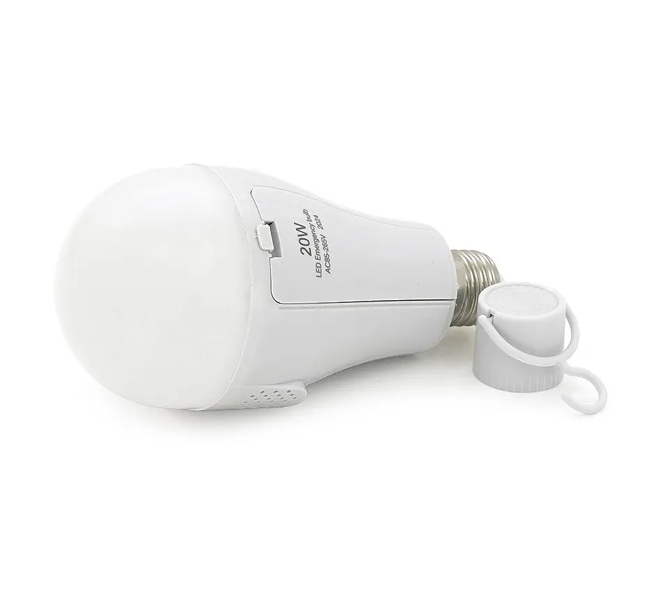 Переносний ліхтар-лампа Voltronic T39393 Emergency Energy + гачок, акумулятор 2 18650, 20W, E27 - фото 2