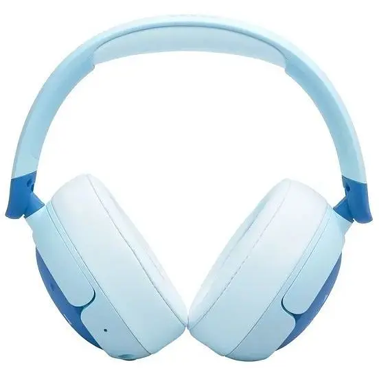 Беспроводные наушники для детей JBL Junior 470NC голубые - фото 2