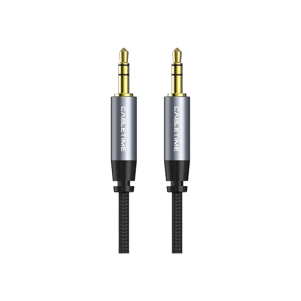 Кабель мультимедійний 3.5mm M to 3.5mm M 1.8m Cabletime (CA915262)