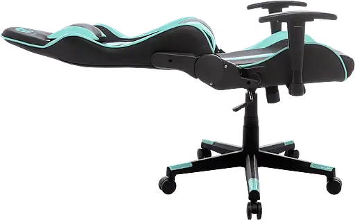 Геймерское кресло GT Racer черное с ментоловым (X-2527 Black/Mint) - фото 7