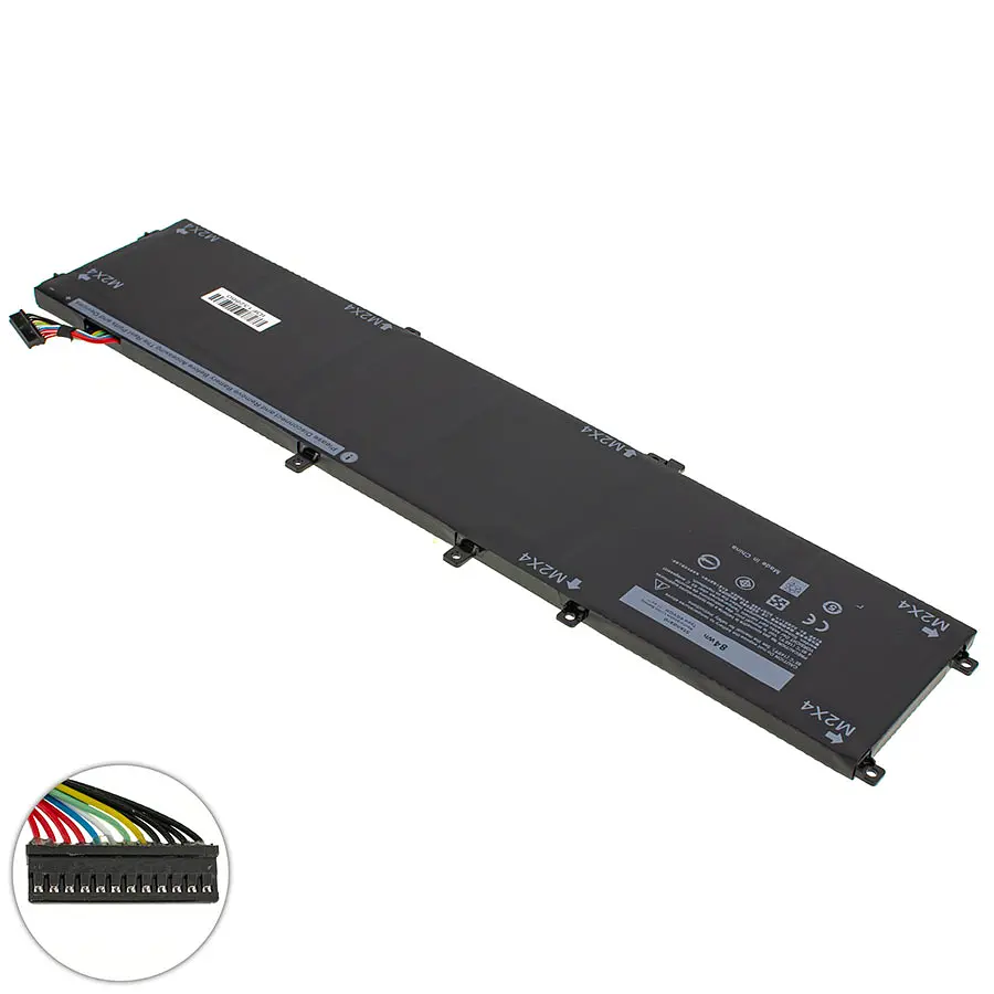Акумулятор Dell 4GVGH (XPS 15 9550 (ВЕРСІЯ 1)) 11.4V 7260 mAh 84Wh Black - фото 2